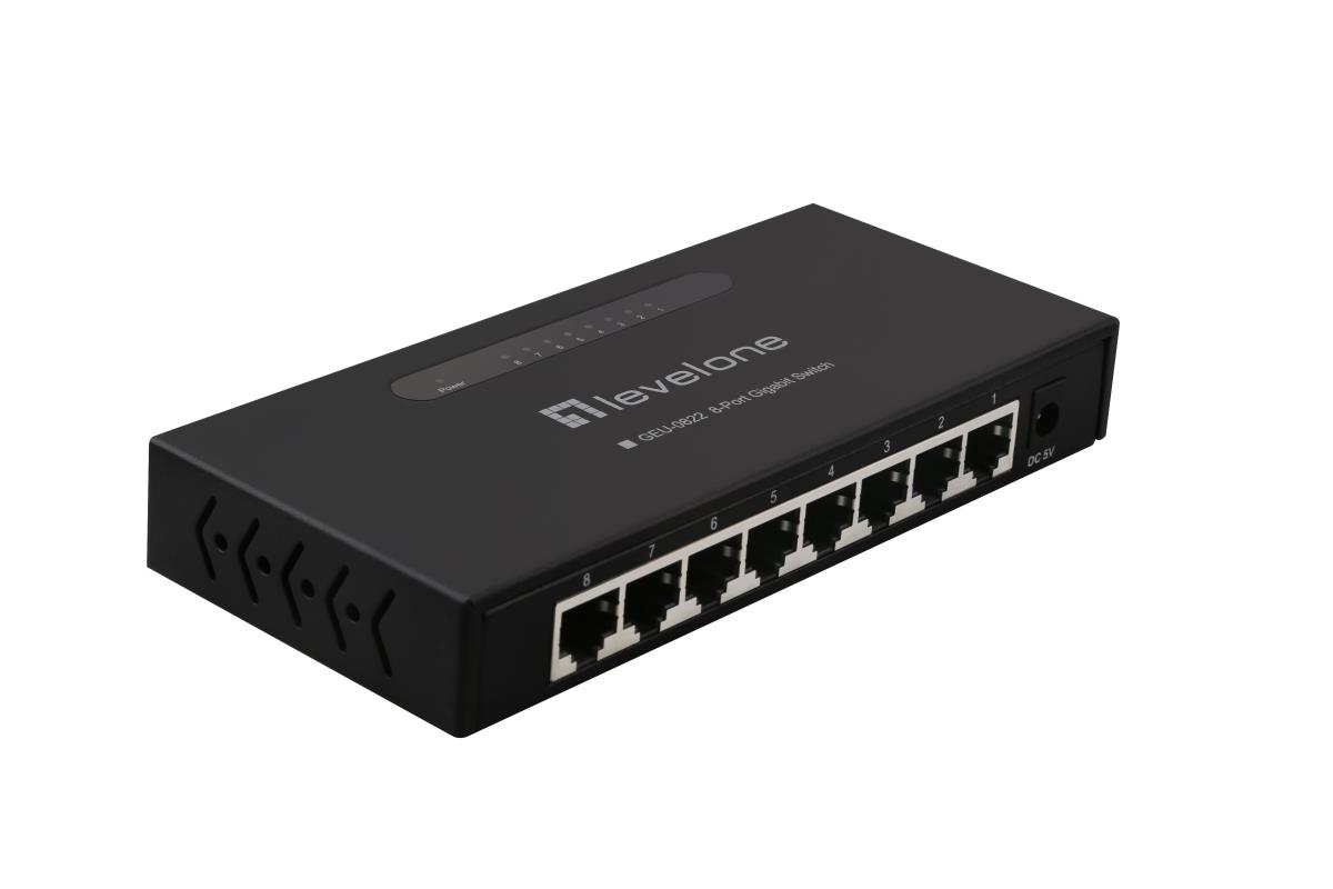 EU Product - LevelOne Switch  8xGE                      unmanaged Metall thumbnail