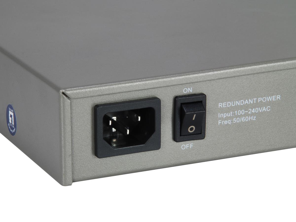 EU Product - LevelOne Switch  8xGE/12x10GSFP+              19