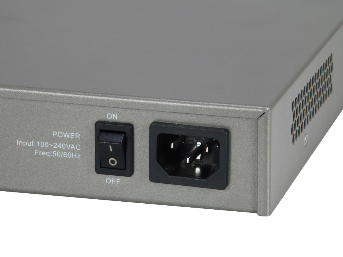 EU Product - LevelOne Switch  8xGE/12x10GSFP+              19