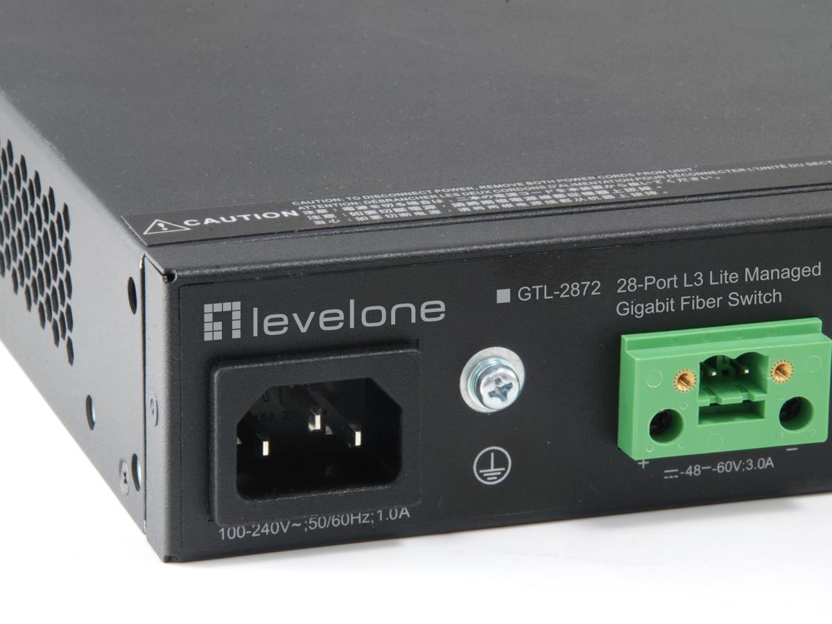 EU Product - LevelOne Switch 20xSFP/4x10GSFP+/+      KILBY 19