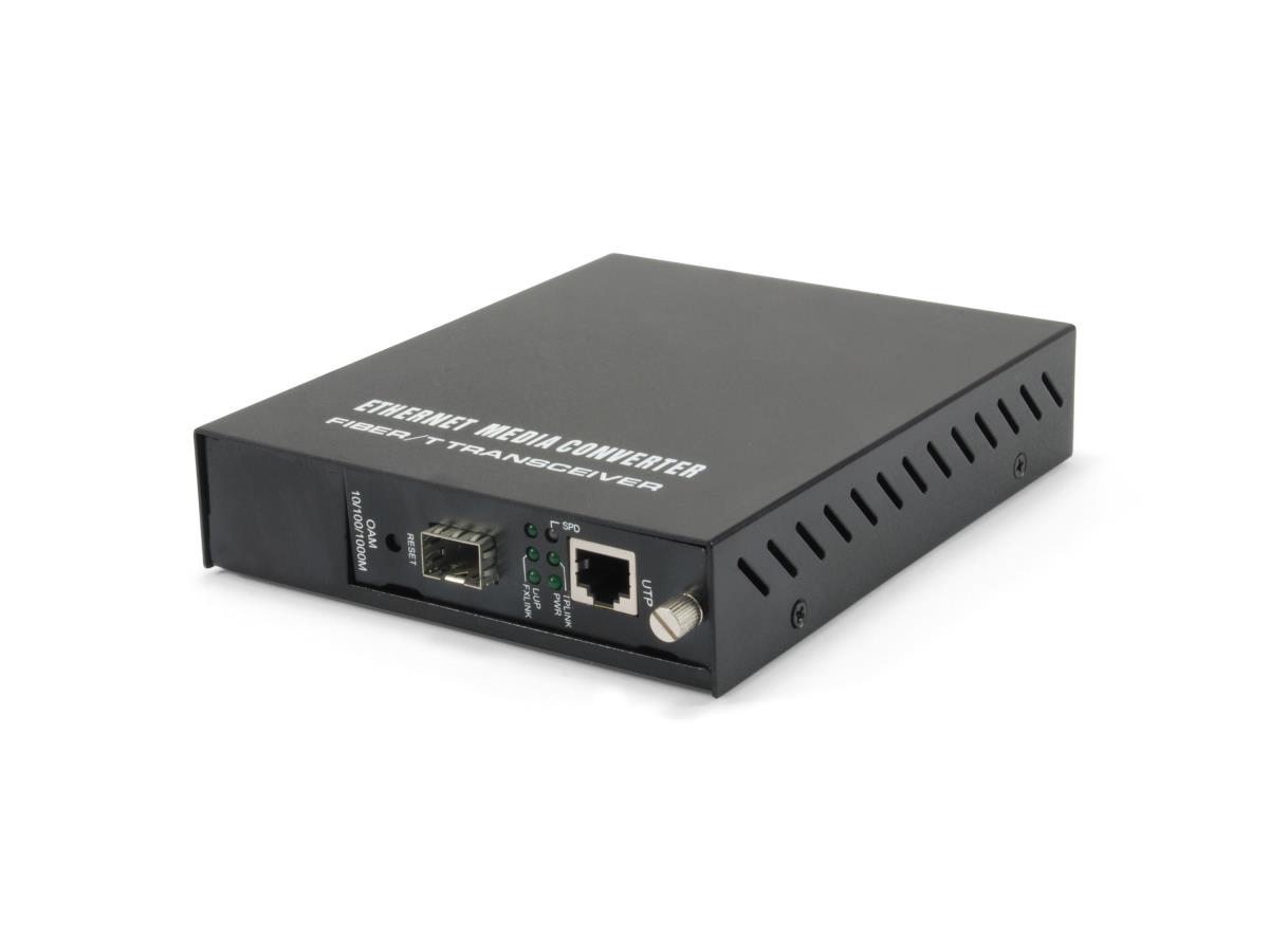 EU Product - LevelOne Media Konverter RJ45->SFP GE                Managed thumbnail