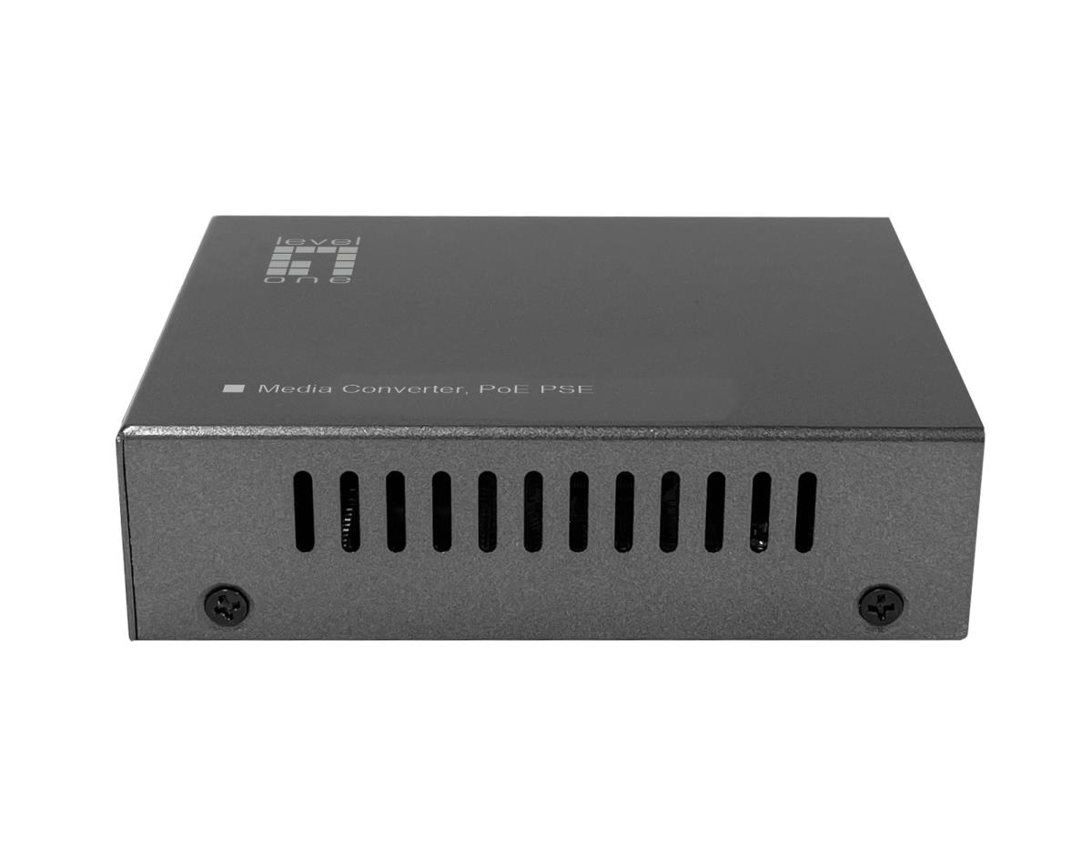 EU Product - LevelOne Media Konverter RJ45->SFP GE            PoE PSE 30W thumbnail