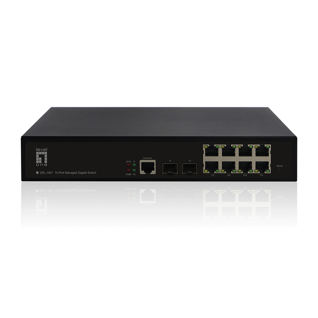 EU Product - LevelOne Switch  8xGE/2xSFP                   19