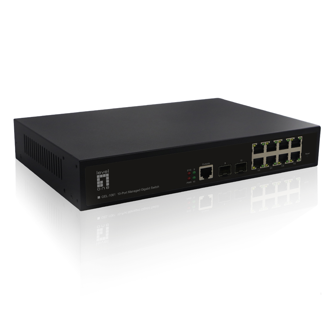 EU Product - LevelOne Switch  8xGE/2xSFP                   19