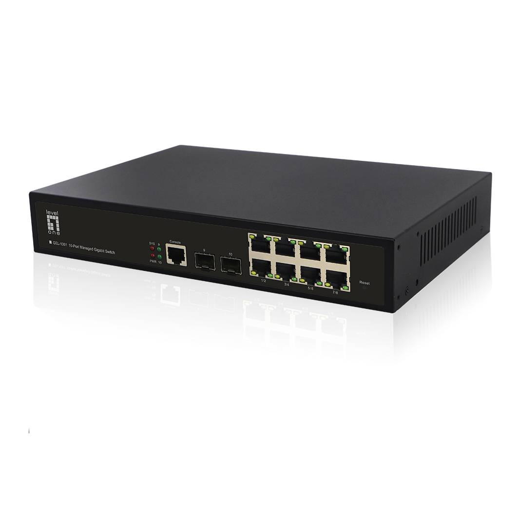 EU Product - LevelOne Switch  8xGE/2xSFP                   19