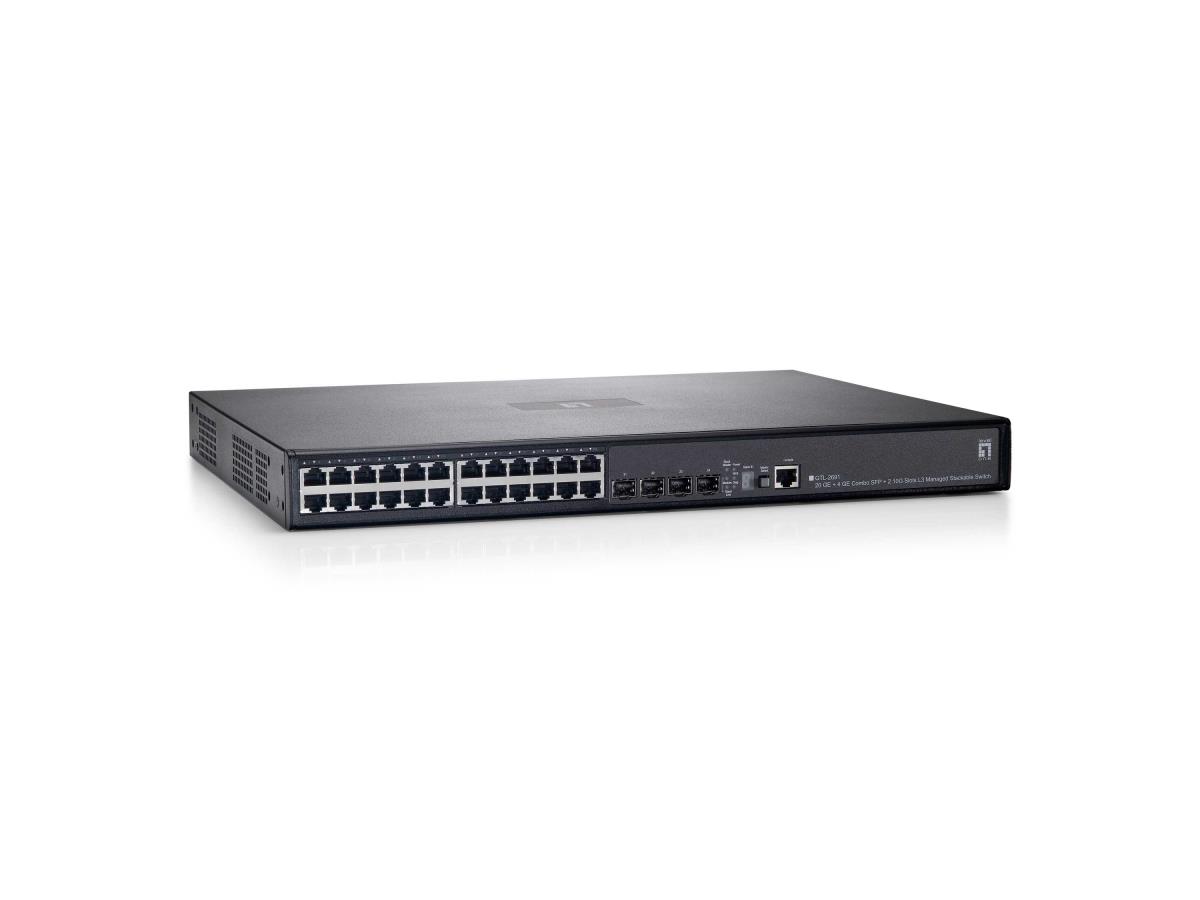 EU Product - LevelOne Switch 24xGE/2x10GSFP+               19