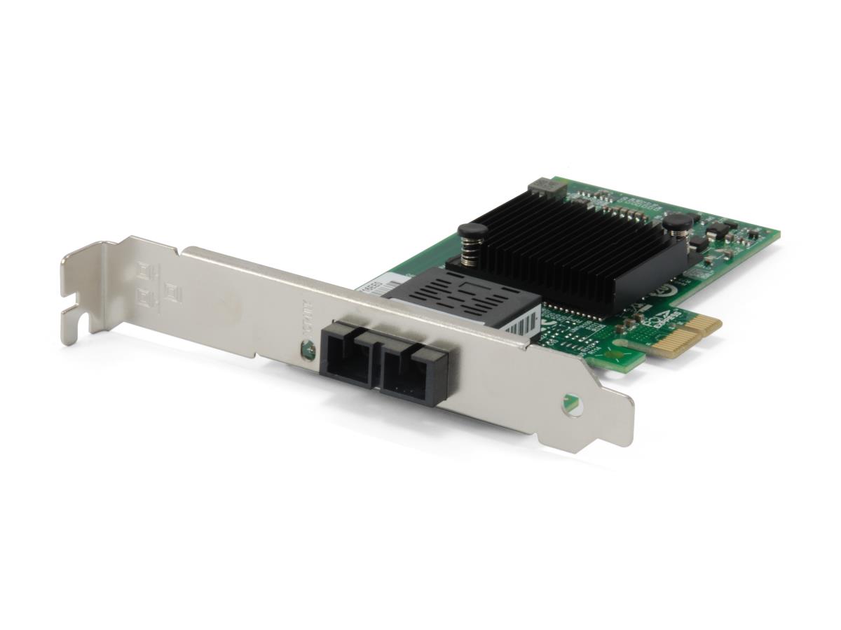 EU Product - LevelOne GE Netzwerkkarte PCIe1x/1xMulti-Mode SC      silber thumbnail