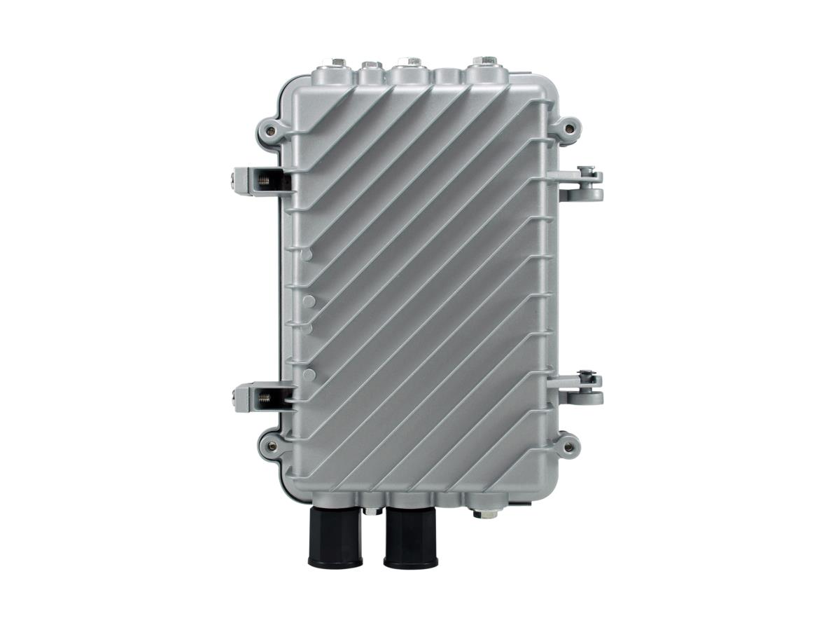 EU Product - LevelOne PoE Repeater Cascadable 2xFE PoE        IP66 silber thumbnail
