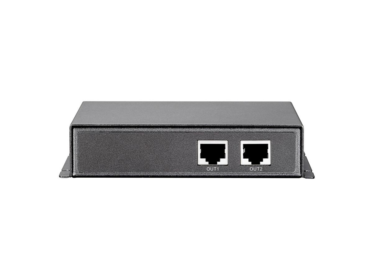 EU Product - LevelOne PoE Repeater Cascadable 3xFE PoE               grau thumbnail
