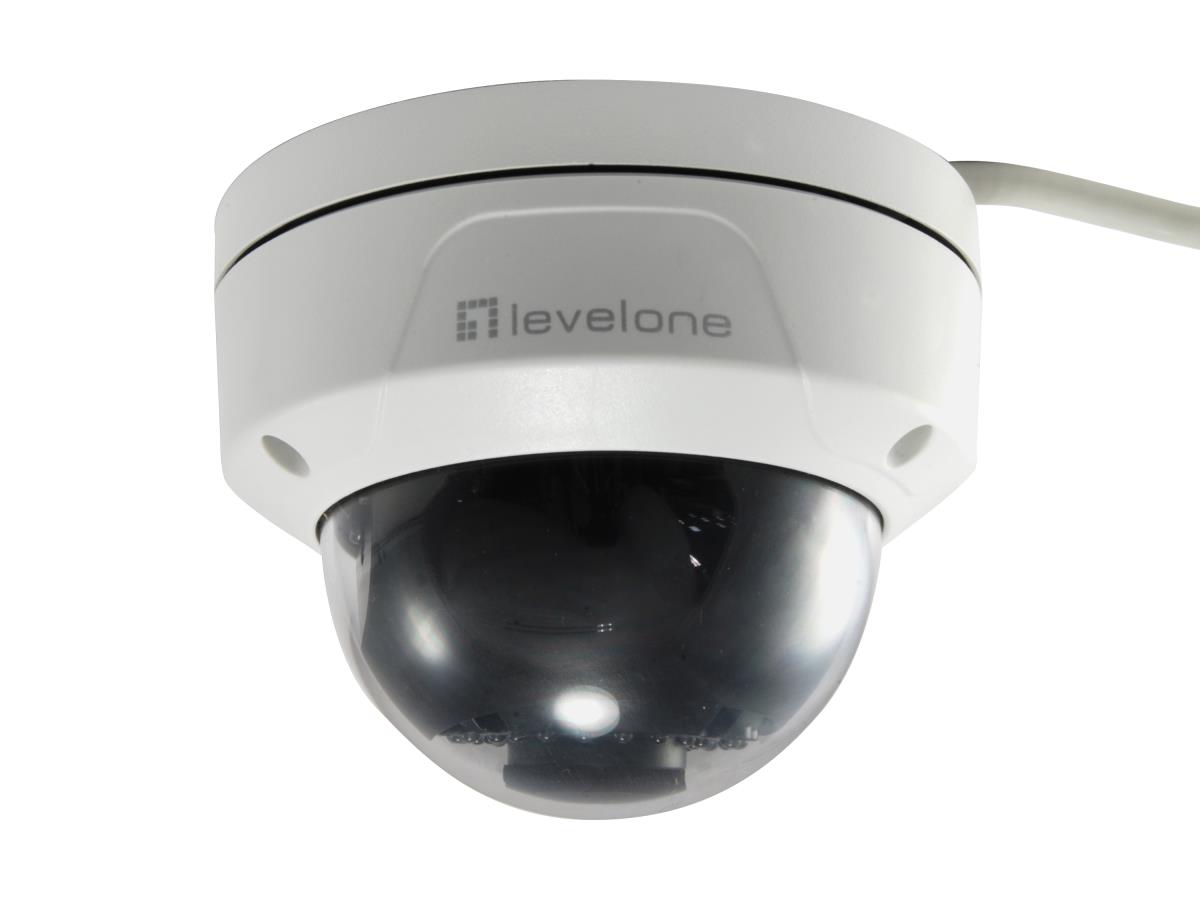 EU Product - LevelOne IPCam       Dome Fix Out 2MP/H.265/IR/  7W/PoE/IP67 thumbnail