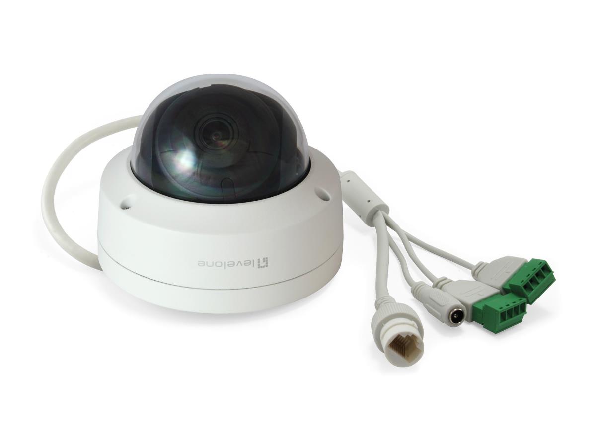 EU Product - LevelOne IPCam       Dome Fix Out 4MP/H.265/IR/ 10W/PoE/IP67 thumbnail
