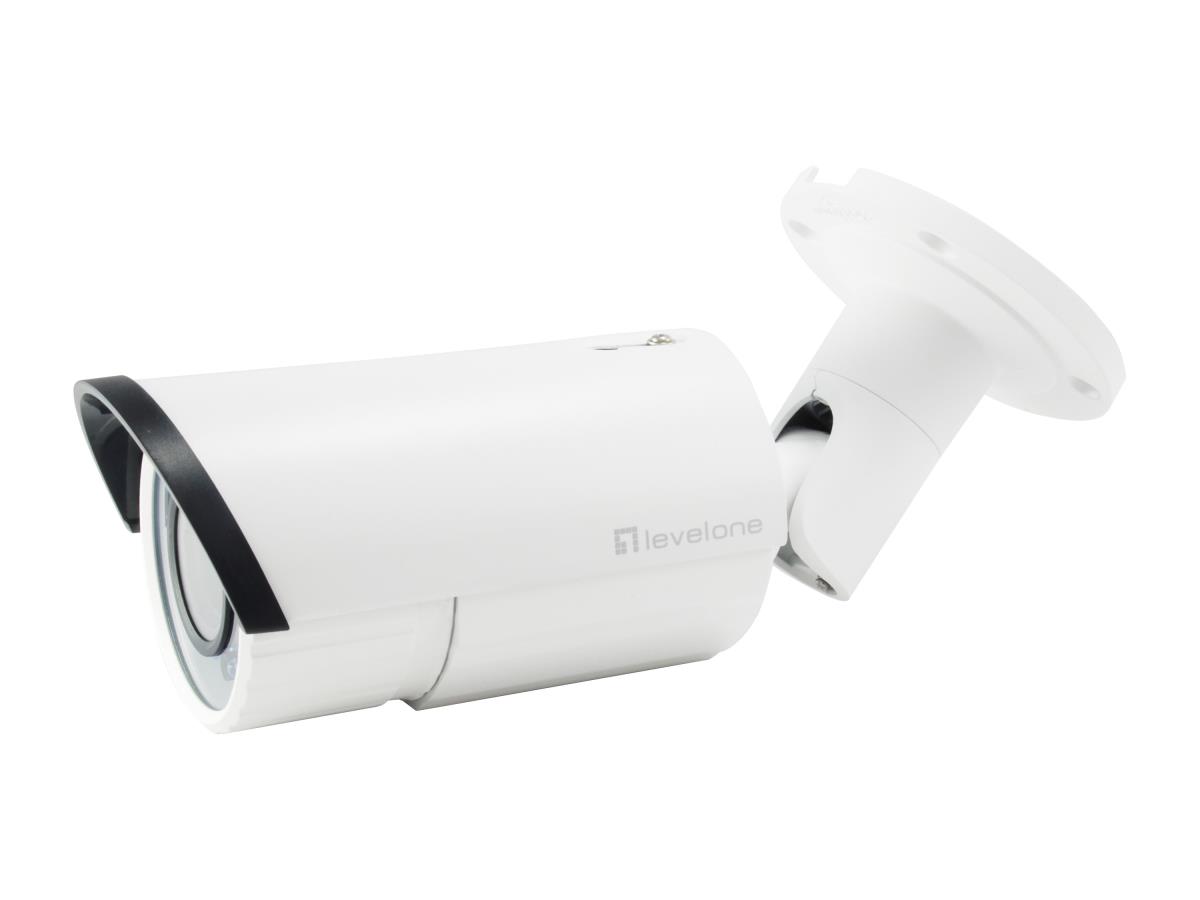 EU Product - LevelOne IPCam 4xZ Bullet Fix Out 2MP/H.264/IR/  5W/PoE/IP66 thumbnail