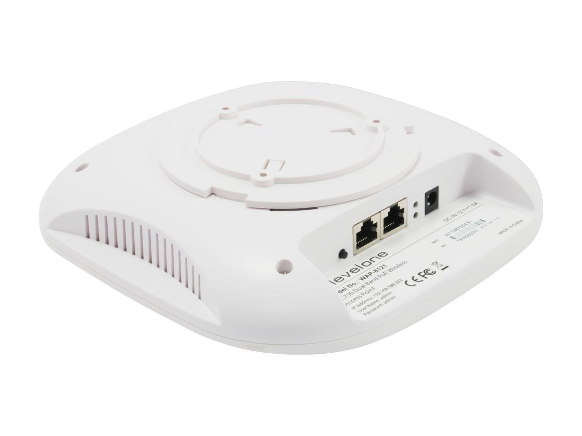 EU Product - LevelOne WLAN AP AC740  Dualband PoE/Decke/Manag. thumbnail