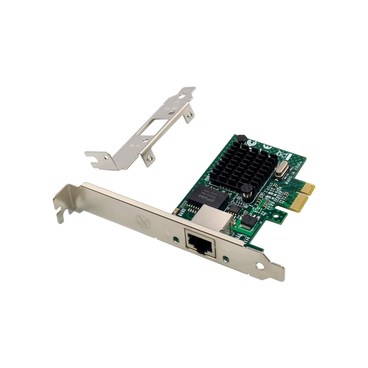 EU Product - LevelOne GE Netzwerkkarte PCIe1x/1xMulti-Mode SC      silber thumbnail