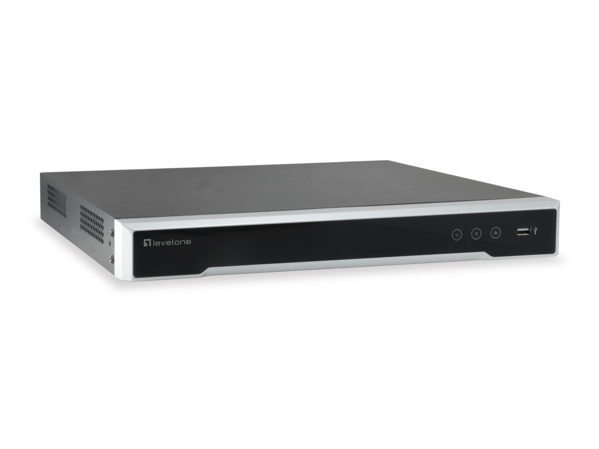 EU Product - LevelOne Netzwerk Videorekorder   8-Kanal/ 2xHDD/ 8MP/GEMINI thumbnail