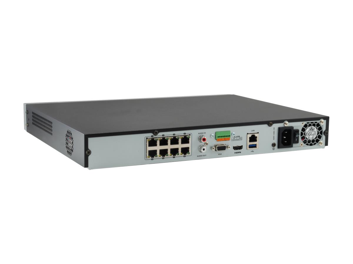 EU Product - LevelOne Netzwerk Videorekorder   8-Kanal/ 2xHDD/ 8MP/GEMINI thumbnail