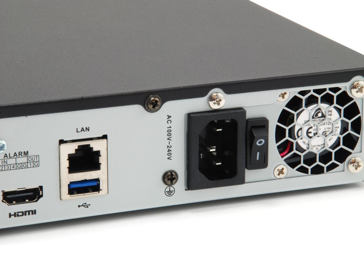 EU Product - LevelOne Netzwerk Videorekorder   8-Kanal/ 2xHDD/ 8MP/GEMINI thumbnail