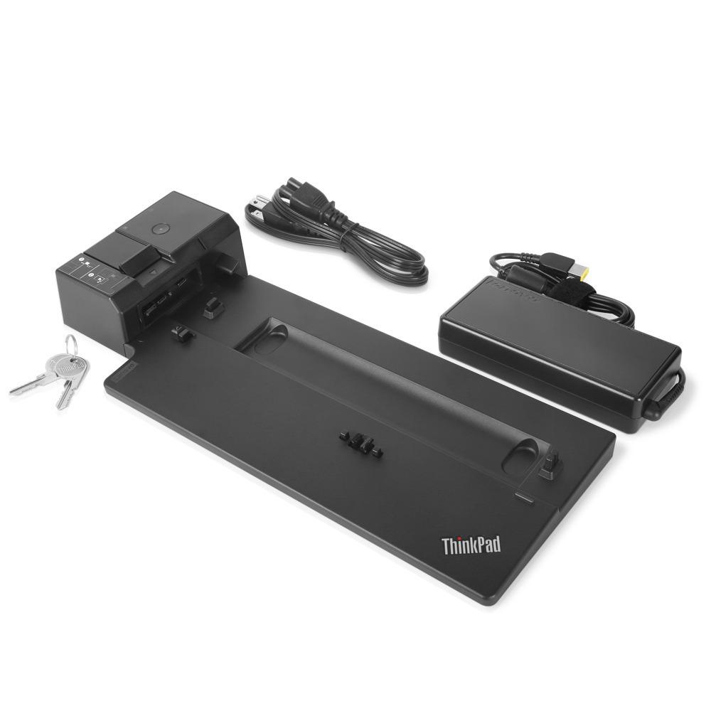 ThinkPad Ultra Dock 135W 40AJ0135UK - 4 x USB-A 2X USB-C 2 X DIPLAYPORT HDMI,VGA,ETHERNET 3.5MM thumbnail