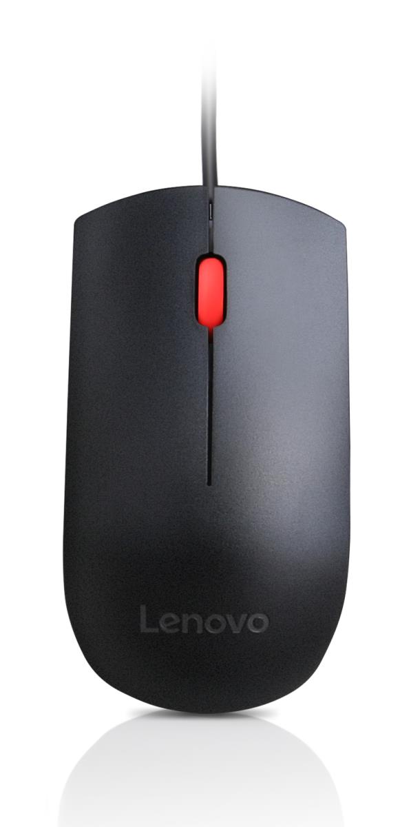 EU Product - Essential ThinkPad P14s - Mouse - 1,600 dpi Optical - 3 keys - Black thumbnail