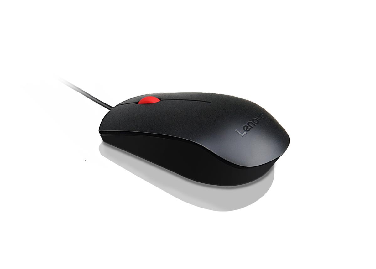 EU Product - Essential ThinkPad P14s - Mouse - 1,600 dpi Optical - 3 keys - Black thumbnail
