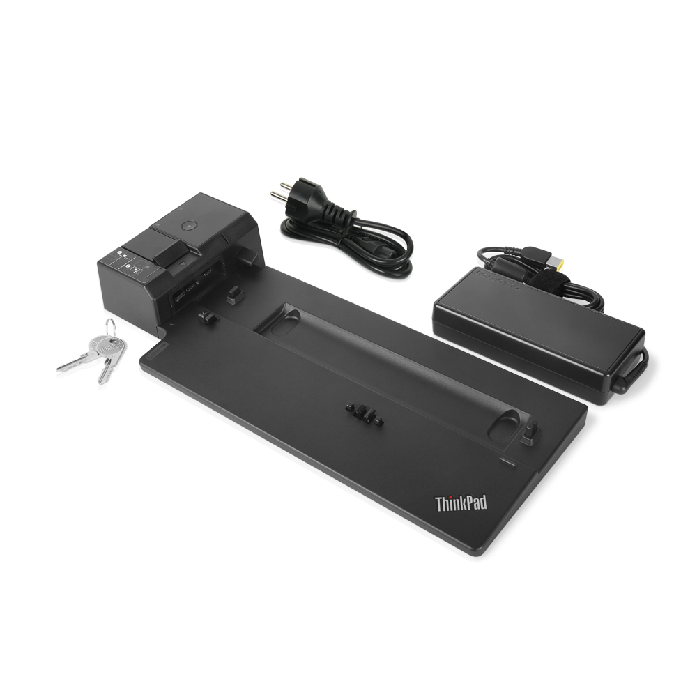 ThinkPad Basic Docking Station includes power cable. For EU. thumbnail