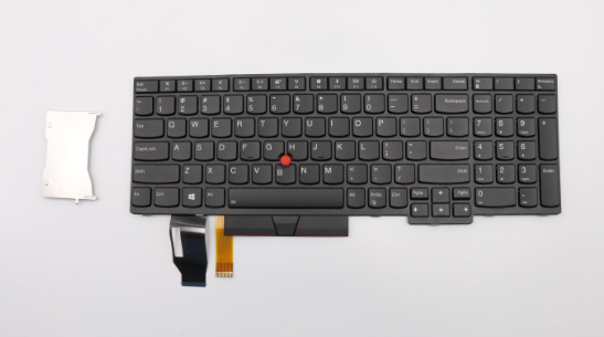 COMO NM Keyboard Backlit Black UK (GB) thumbnail