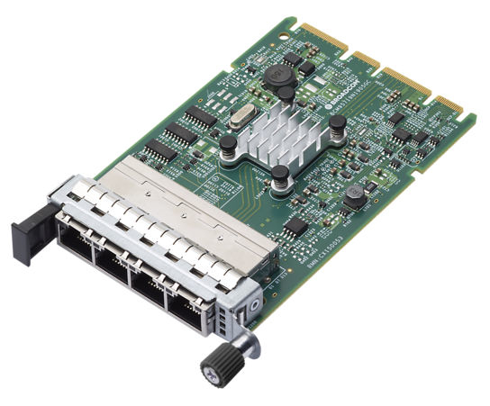 ThinkSystem Broadcom 5719 - Network adapter - OCP - Gigabit Ethernet x 4 - for ThinkAgile VX7330-N Appliance, VX75XX Certified Node, ThinkSystem SR630 V3, SR650 V3 thumbnail