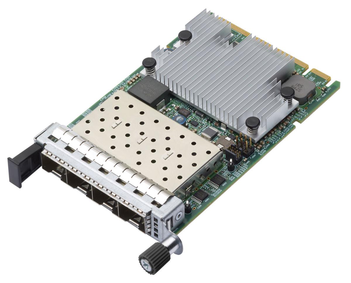 EU Product - - ThinkSystem Broadcom 57454 - Netzwerkadapter - OCP 3.0 10/25 Gigabit SFP28 x 4 thumbnail