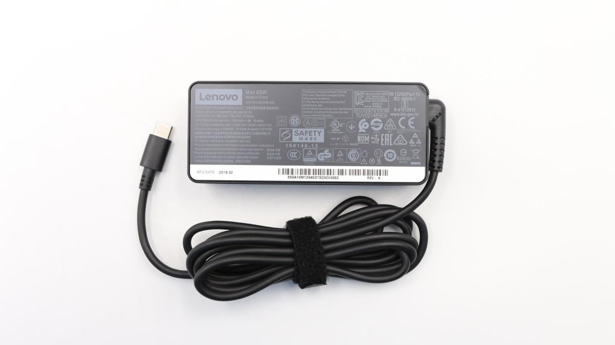 01FR030 65W USB-C AC Adapter with UK Plug thumbnail