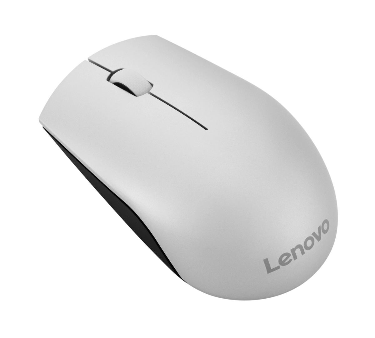 520 2.4 GHz RF Wireless Optical Mouse 1000 DPI Optical Sensor Ambidextrous Platinum - GY50T83716 thumbnail