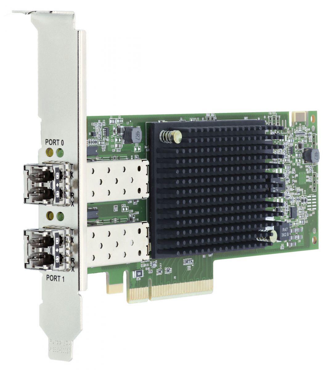 EU Product - - ThinkSystem Emulex LPe32002 V2 - Hostbus-Adapter - PCIe 4.0 x8 Low-Profile - 32Gb Fibre Channel Gen 7 (Short Wave) x 2 thumbnail