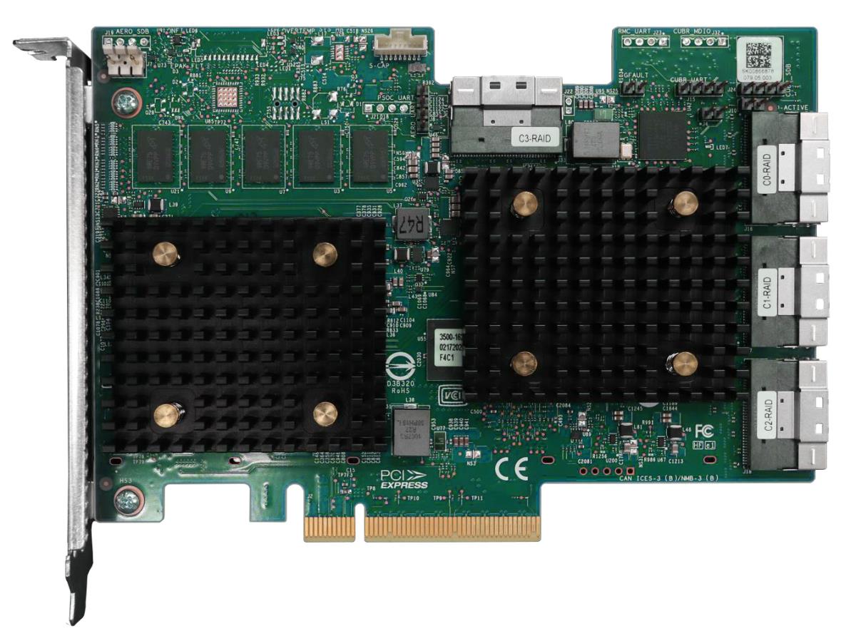 EU Product - - ThinkSystem 940-32i - Speichercontroller (RAID) 32 Sender/Kanal SATA / SAS 12Gb/s 12 Gbit/s RAID 0 1 5 6 10 50 JBOD 60 PCIe 4.0 x8 thumbnail