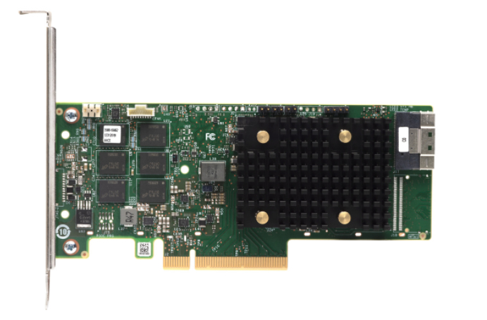 ThinkSystem 940-16i - Storage controller (RAID) - 16 Channel - SATA / SAS 12Gb/s - low profile - RAID 0, 1, 5, 6, 10, 50, JBOD, 60 - PCIe 4.0 x8 - for ThinkSystem SR630 V2, SR63X, SR645, SR650 V2, SR65X, SR665, SR850 V2, SR860 V2, ST650 V2 thumbnail