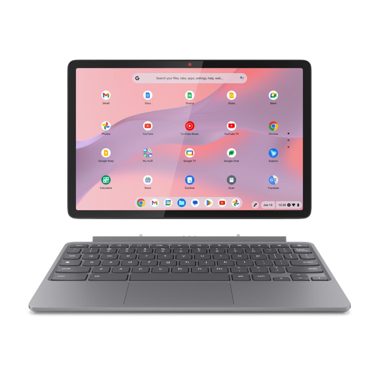 Chromebook Duet 11M889 MediaTek 838 27.8 cm (10.9) Touchscreen WUXGA 8 GB LPDDR4x-SDRAM 128 GB eMMC Wi-Fi 6 (802.11ax) ChromeOS UK English Grey thumbnail