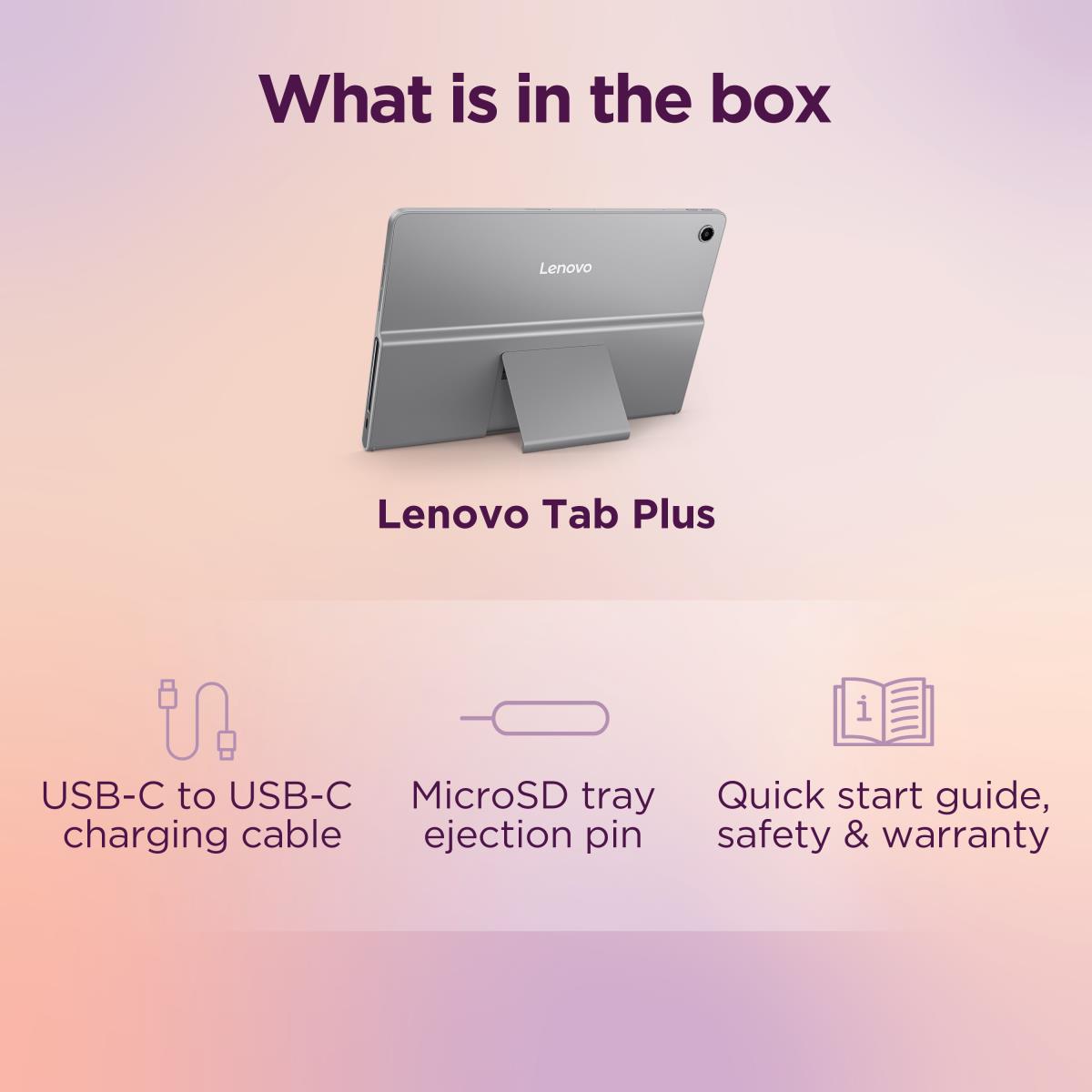 EU Product - TAB Plus Helio G99/8GB/256GBS/2K/MT/B/C/A thumbnail