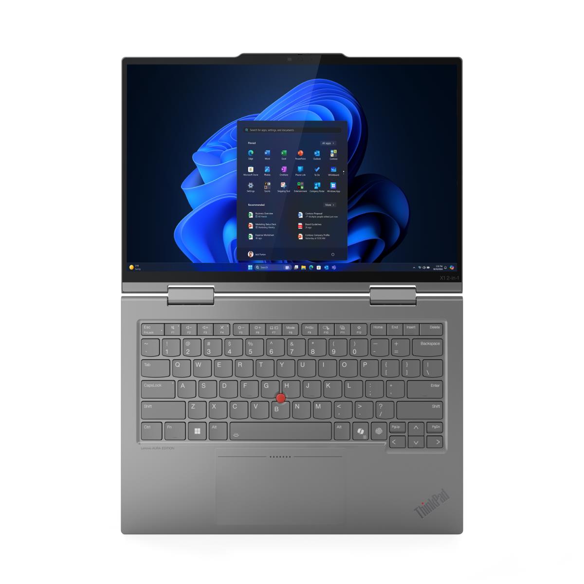 ThinkPad X1 Intel Core Ultra 7 16GB RAM 512GB SSD 14 Inch Touchscreen Convertible Windows 11 Pro Laptop thumbnail