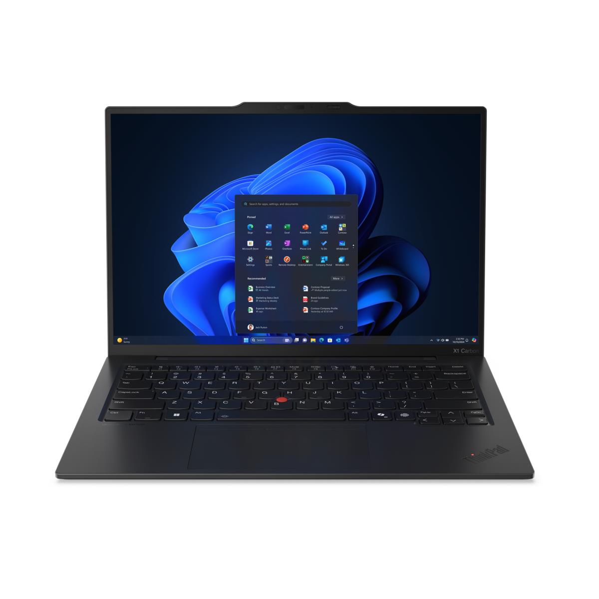 ThinkPad X1 Carbon Gen 13 - Copilot+ PC - 14 - Intel Core Ultra 7 - 258V - Evo - 32 GB RAM - 1 TB SSD - UK thumbnail