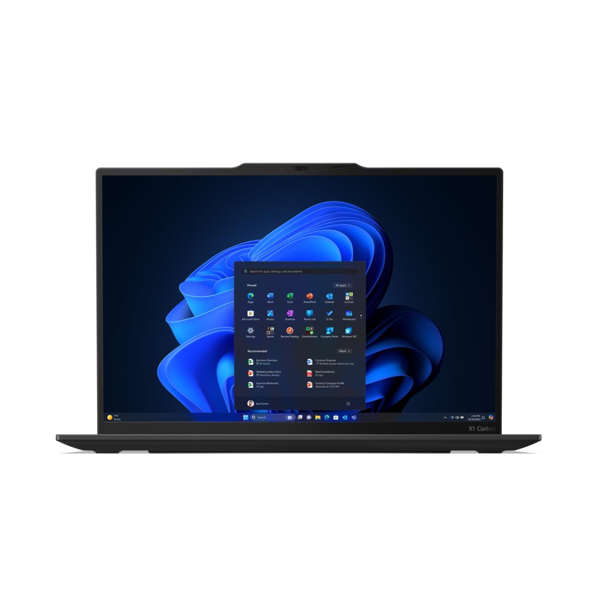ThinkPad X1 Carbon Gen 13 - Copilot+ PC - 14 - Intel Core Ultra 7 - 258V - Evo - 32 GB RAM - 1 TB SSD - UK thumbnail