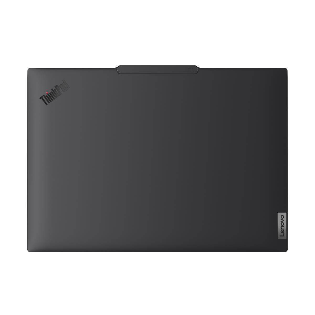 ThinkPad T14 Gen 6 (Intel) Copilot+ PC Intel Core Ultra 5 226V Laptop 35.6 cm (14in) WUXGA 16 GB LPDDR5x-SDRAM 512 GB SSD Wi-Fi 7 (802.11be) Windows 11 Pro UK English Black thumbnail