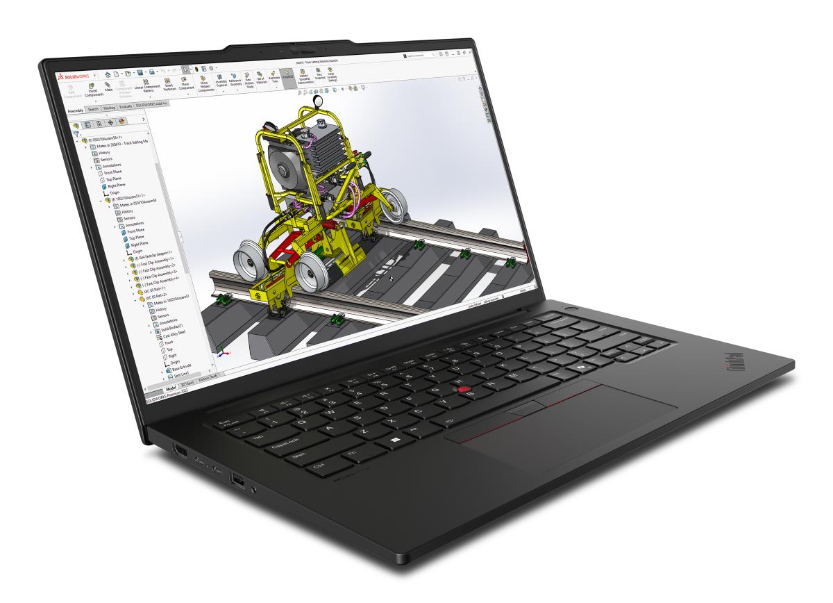 ThinkPad P14s Gen 6 21QT - AI Workstation - Intel Core Ultra 7 - 255H / up to 5.1 GHz - Win 11 Pro - NVIDIA RTX PRO 500 Blackwell / Intel Arc 140T - 32 GB RAM - 1 TB SSD TCG Opal Encryption 2, NVMe, Performance - 14.5