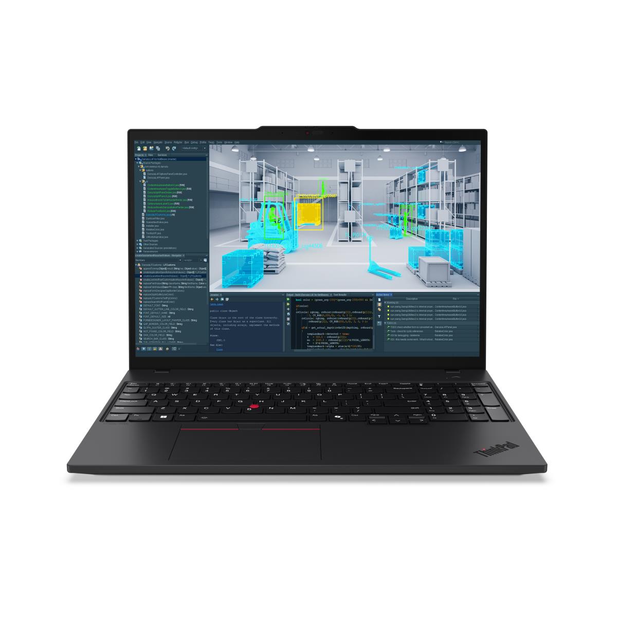 ThinkPad P16s Gen 4 21RX - Copilot+ PC, AI Workstation - 180-degree hinge design - AMD Ryzen AI 9 HX PRO - 370 / up to 5.1 GHz - AMD PRO - Win 11 Pro - Radeon 890M - 64 GB RAM - 1 TB SSD TCG Opal Encryption 2, NVMe, Performance - 16