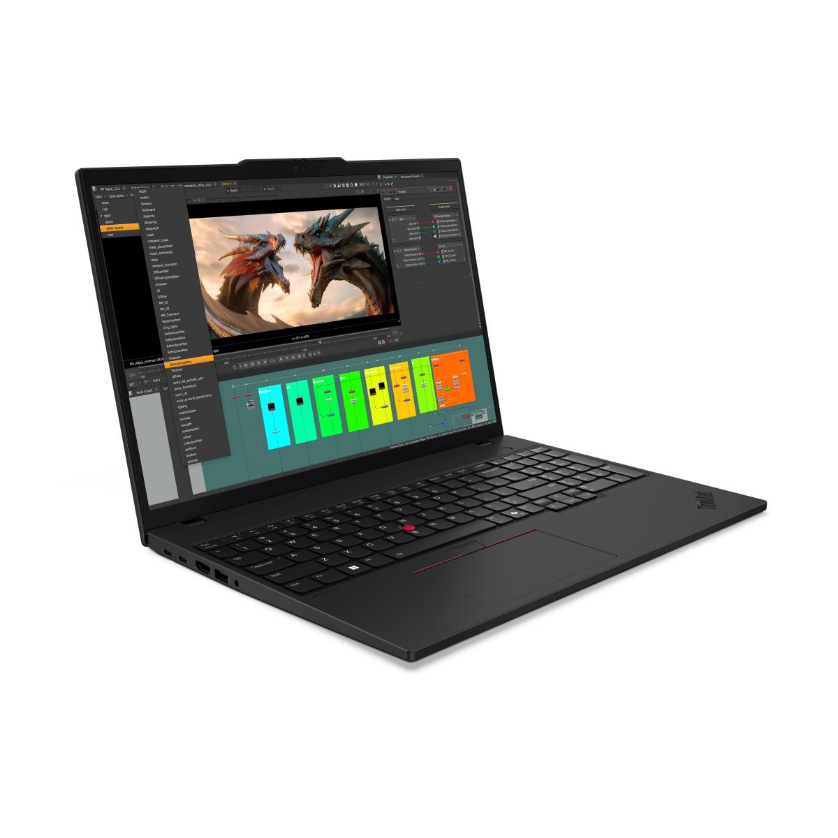 ThinkPad P16s Gen 4 21RX - Copilot+ PC, AI Workstation - 180-degree hinge design - AMD Ryzen AI 9 HX PRO - 370 / up to 5.1 GHz - AMD PRO - Win 11 Pro - Radeon 890M - 64 GB RAM - 1 TB SSD TCG Opal Encryption 2, NVMe, Performance - 16