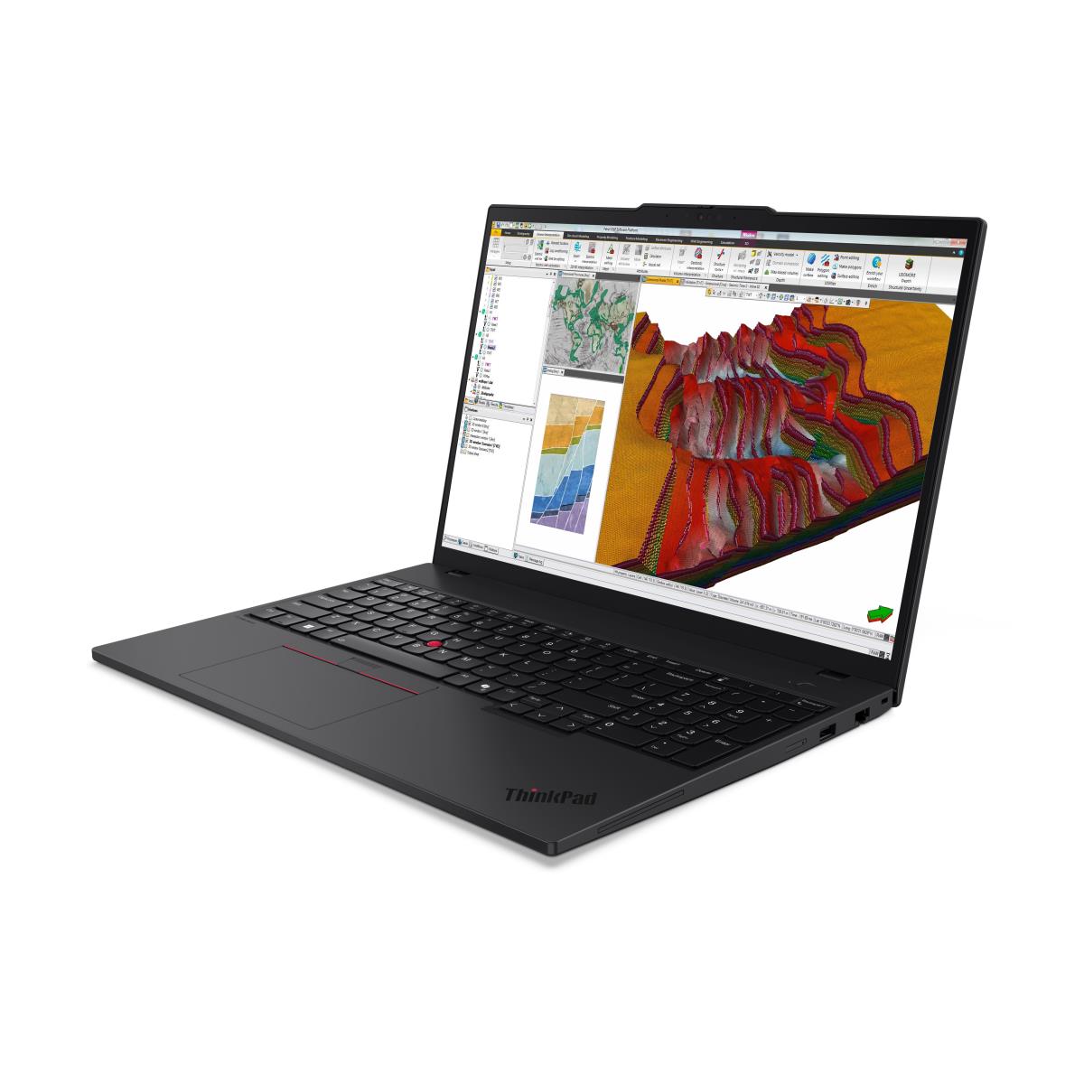 ThinkPad P16s Gen 4 21RX - Copilot+ PC, AI Workstation - 180-degree hinge design - AMD Ryzen AI 9 HX PRO - 370 / up to 5.1 GHz - AMD PRO - Win 11 Pro - Radeon 890M - 64 GB RAM - 1 TB SSD TCG Opal Encryption 2, NVMe, Performance - 16
