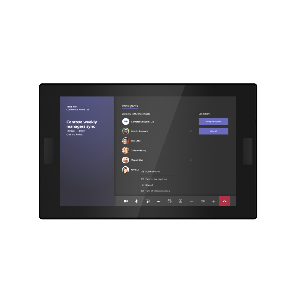 ThinkSmart One - Video conferencing kit (touchscreen console, compute system) - with 3 Years Lenovo Premier Support - Certified for Microsoft Teams Rooms thumbnail