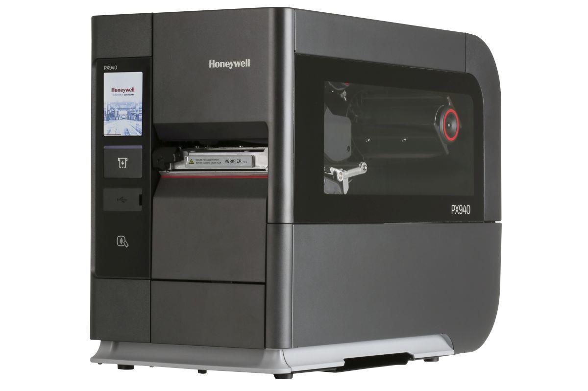PX940 Without Verifier, Full Touch Display, Universal firmware, Ethernet, USB, Serial, Low Power Bluetooth, Ribbon Ink IN/OUT, Internal Rewinder, Peel off, Label Taken Sensor, Media Core 1.5 inch, Direct Thermal and Thermal Transfer, 203DPI, No power thumbnail
