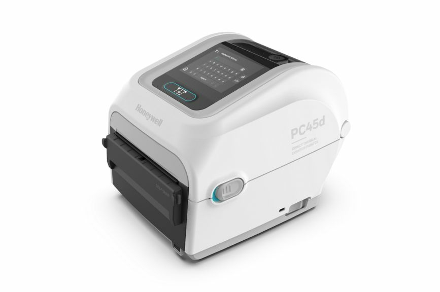 EU Product - PC45, 8 dots/mm (203 dpi), disp., RTC, USB, USB Host, Ethernet, white thumbnail