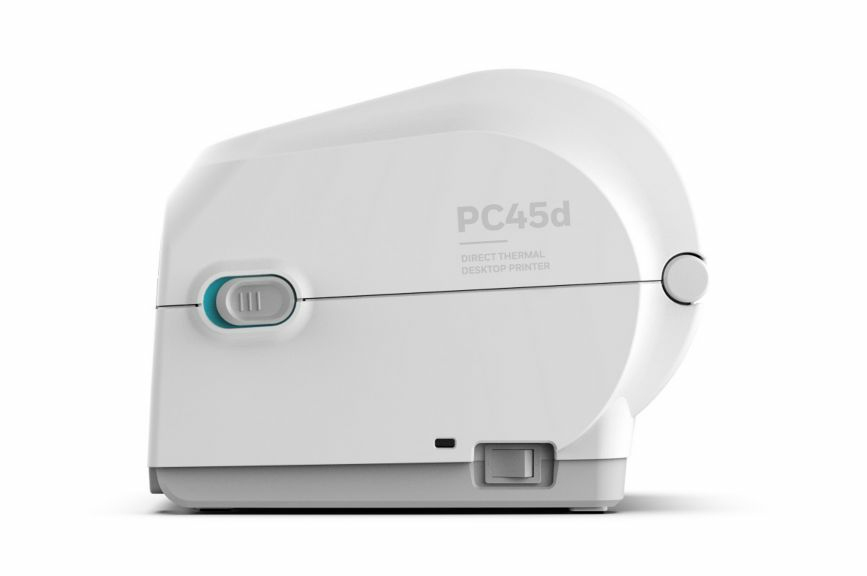EU Product - PC45, 8 dots/mm (203 dpi), disp., RTC, USB, USB Host, Ethernet, white thumbnail