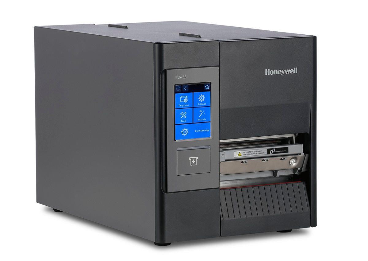 PD45S0C, color LCD, Direct Thermal and Thermal Transfer printer, Ethernet, 203dpi, no power cord, EU thumbnail