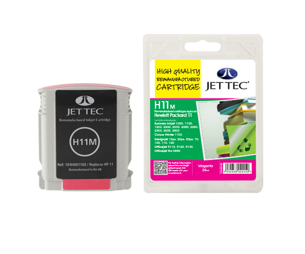 Jettec Compat HP11/C4837AMAGENTA INK 28ML thumbnail