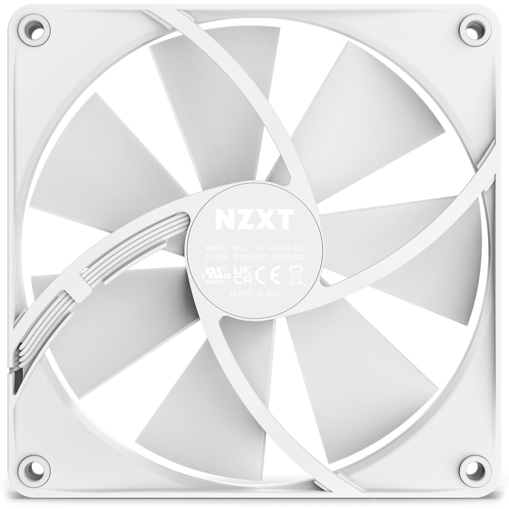 F140P Static Pressure 140mm Fan White thumbnail